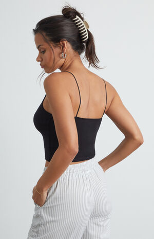 Easy Longline Cami Tank Top image number 3