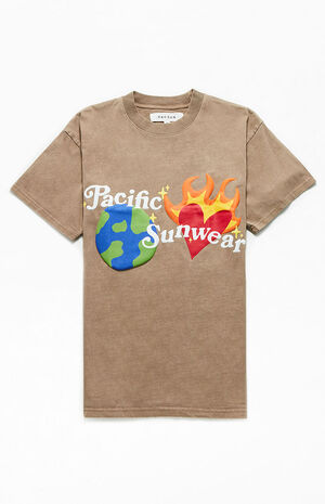 Pacific Sunwear Heart In Orbit T-Shirt image number 1