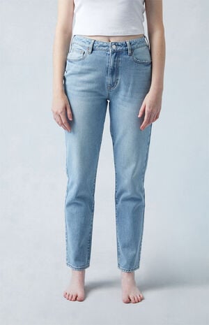 Light Blue Mom Jeans image number 2