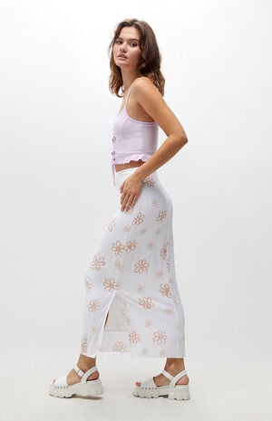 Side Slit Midi Skirt image number 3