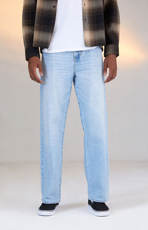 Light Indigo Ultra Baggy Jeans image number 1