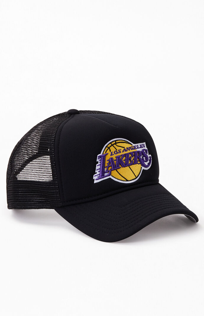 Lakers mesh hat deals