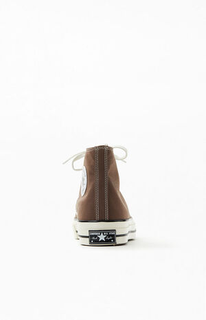 Brown Chuck 70 High Top Shoes image number 3
