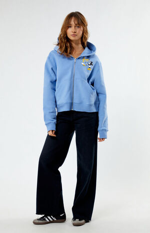 Painted Mickey Pigment Dye Full Zip Hoodie image number 3