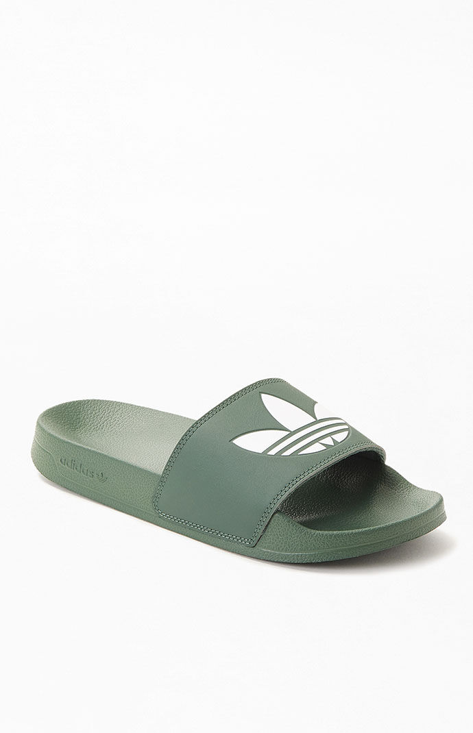 Adidas olive discount green sandals