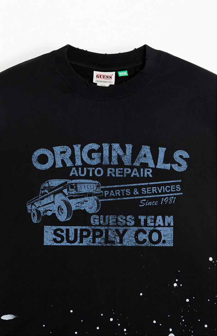 GUESS Originals Auto Repair 2fer Long Sleeve T-Shirt