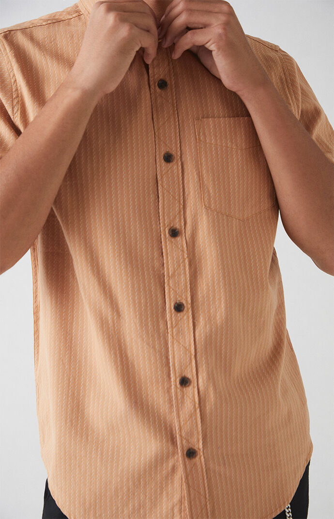 Gabriel Jacquard Woven Camp Shirt