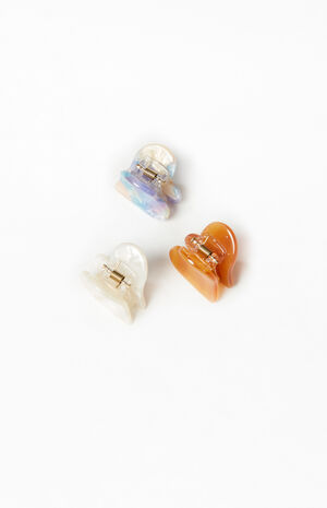 3 Pack Mini Heart Clips image number 2