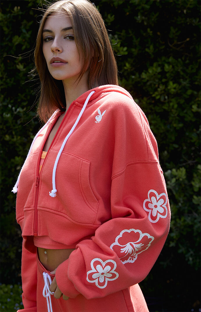 Playboy By PacSun Riptide Cropped Hoodie PacSun