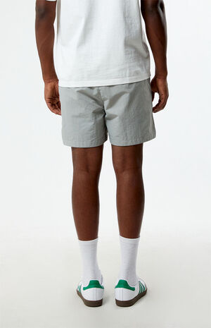 Gray Nylon Shorts image number 4