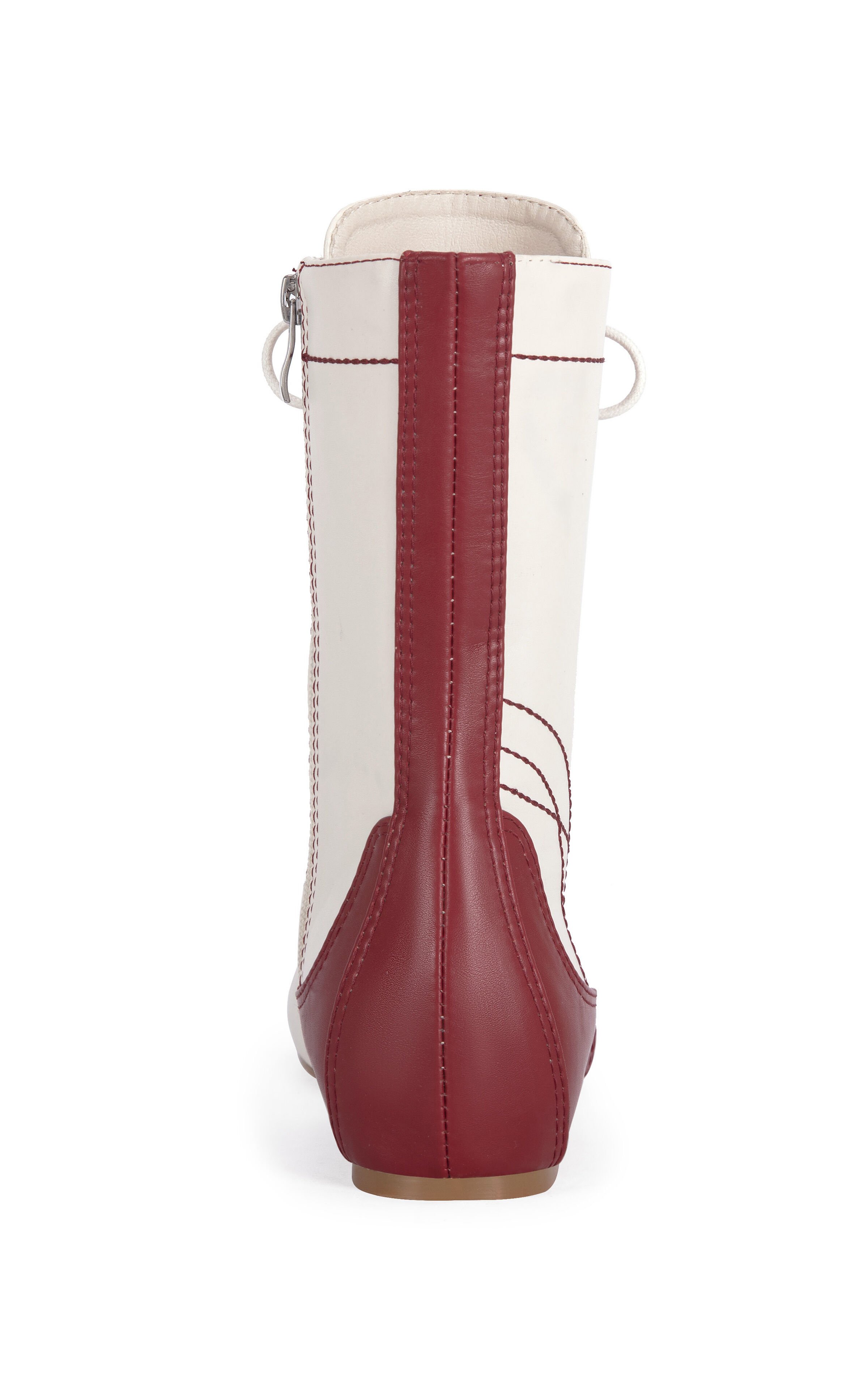 AZALEA WANG Women's Passer Red Boxing Sneaker Boots