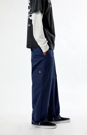 Navy 247 Loose Fit Work Pants image number 3