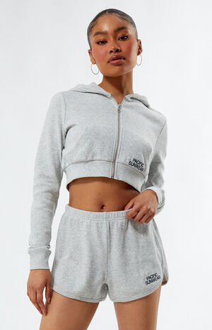 Pacific Sunwear Waffle Knit Relaxed Shorts image number 2