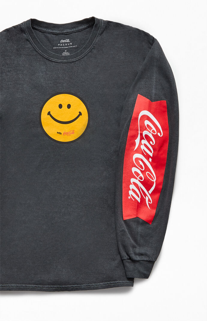 By PacSun Smiley Long Sleeve T-Shirt
