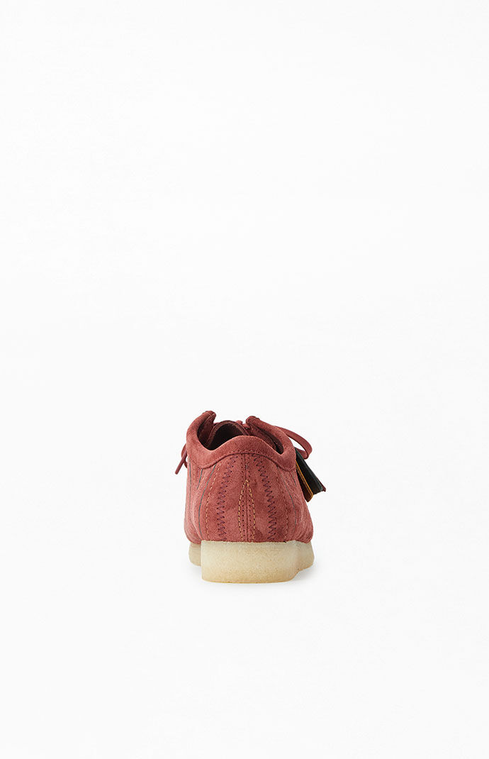 Wallabee burgundy 2025 suede