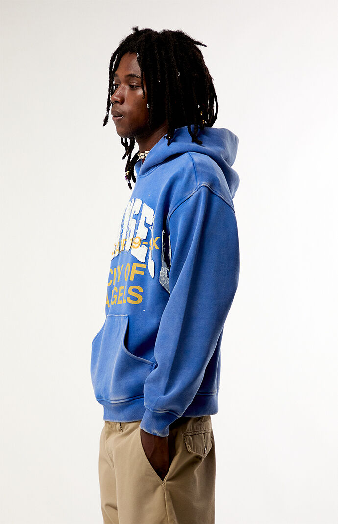 Pacsun Los Angeles Applique Fleece Hoodie