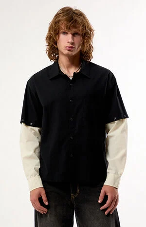Black & White 2fer Long Sleeve Shirt image number 1