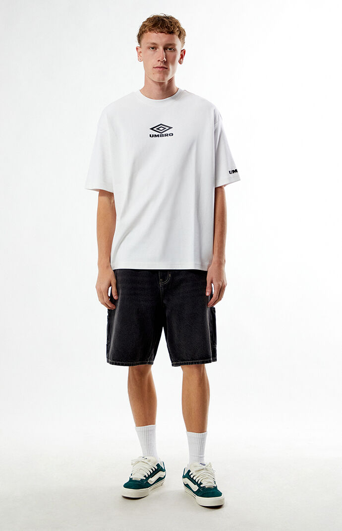 Umbro x PacSun White Short Sleeve T-Shirt | PacSun
