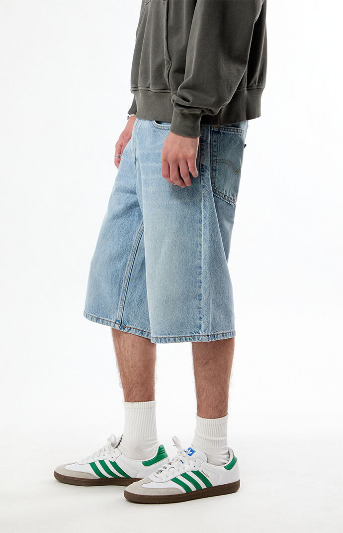 Levi's Men's 470 Baggy Jean Shorts - Light Wash | Pacsun