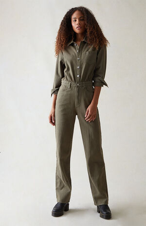 Seaweed Long Sleeve Jumpsuit image number 1