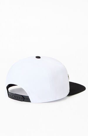 2001 World Series Diamondbacks vs Yankees Pin Golfer Snapback Hat image number 2