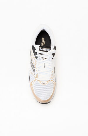 Gold & White Ride Millennium Shoes image number 5