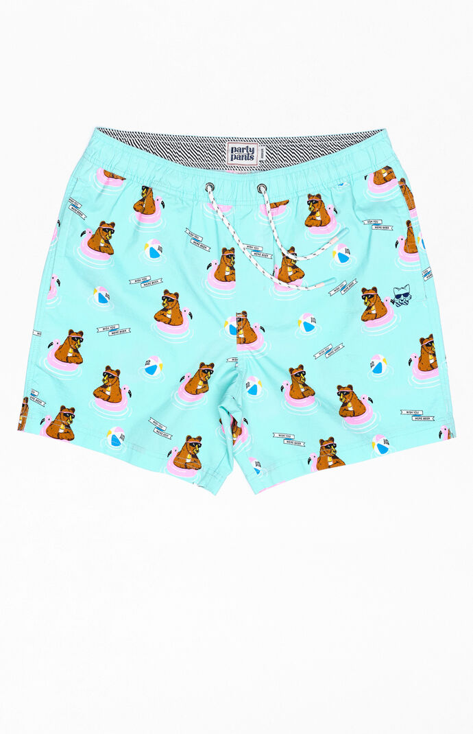 Wish You Were Beer 16" Swim Trunks