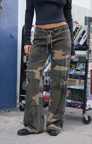 Camo Hilary Baggy Sweatpants image number 1