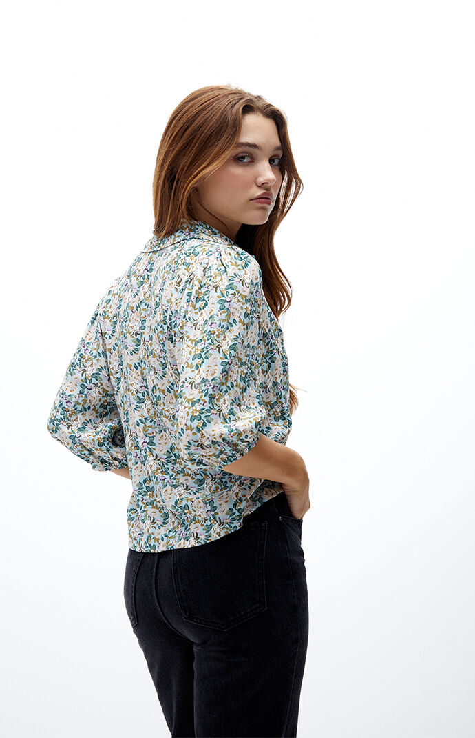 Lola Tie-Front Blouse
