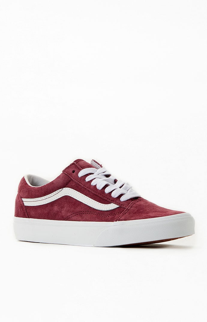 Vans damier clearance rouge old skool