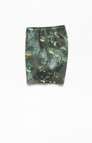 Bass Fishing 17" Swim Trunks Bass Fishing 17" Swim Trunks image number null