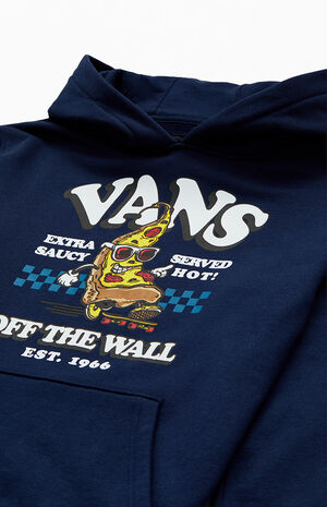 Kids Pizza Face Hoodie image number 2