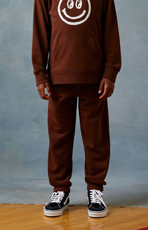 Brown Sweatpants image number 1