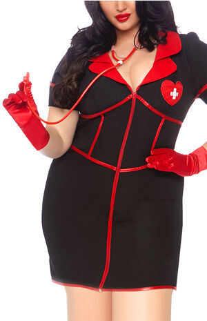 Satin Elbow Length Gloves image number 2