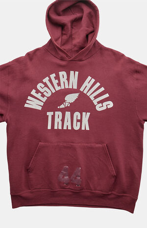 '90s Western Hills Track Pullover Hoodie image number 4