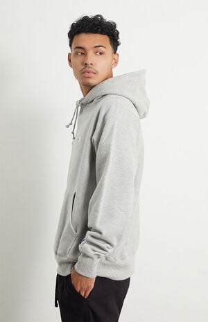 Mini C Reverse Weave Pullover Hoodie image number 3