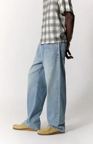 Dylan Baggy Jeans Medium Indigo image number 4