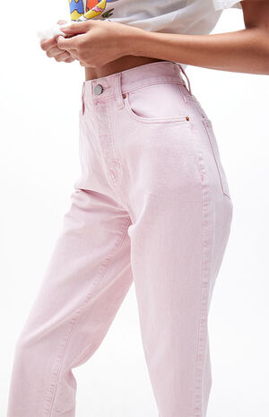 Eco Pink Dad Jeans image number 4