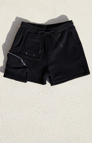 Black Fleece Cargo Sweat Shorts image number 1