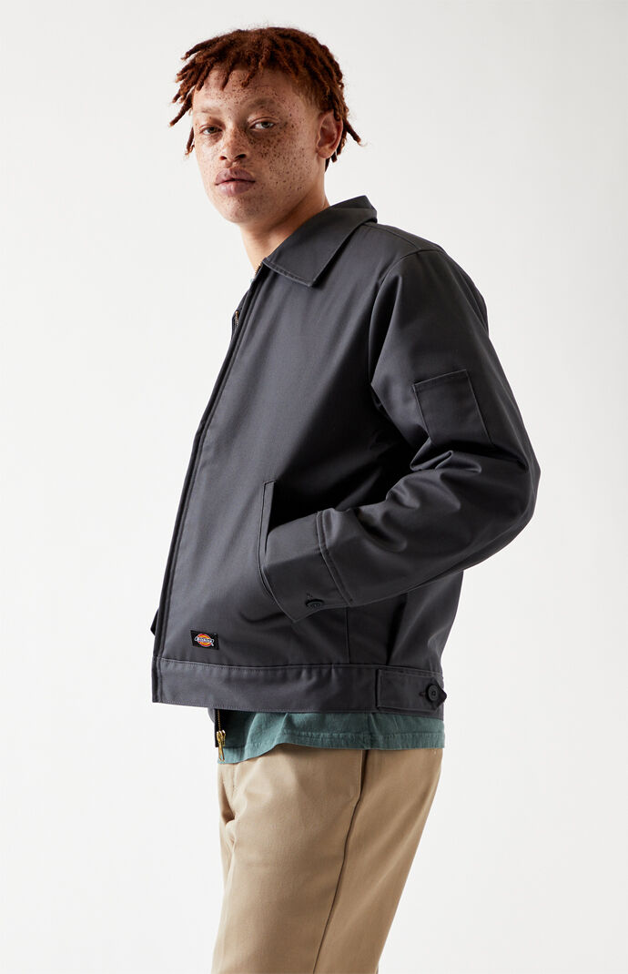Utility Gray Insulated Eisenhower Jacket