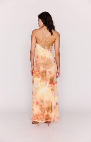 Aria Mesh Maxi Dress image number 2
