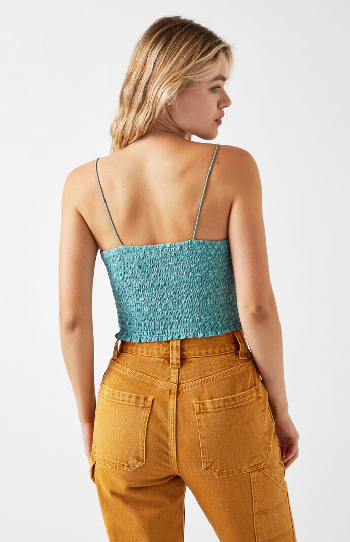 Smocked Bodice Cami Top