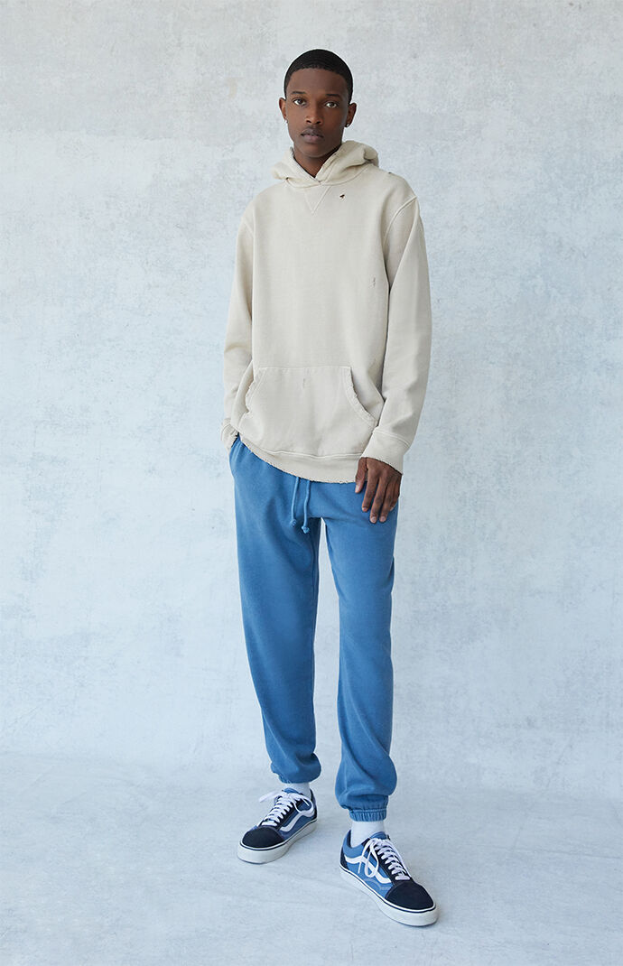 Blue Fleece Sweatpants