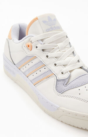 White & Blue Rivalry Low Shoes image number 6