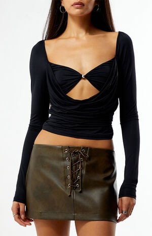 Andrea Bead Center Long Sleeve Top image number 3