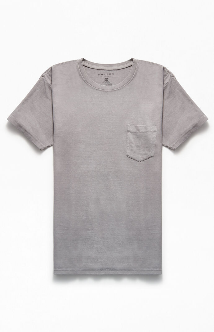 Pigment Washed Scallop T-Shirt