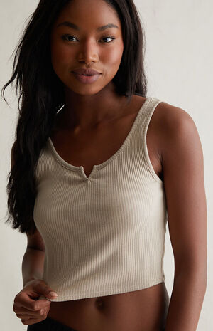 Erin Notched Tank Top image number 3