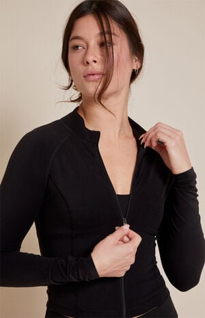 PAC WHISPER Active Bella Zip Up Track Jacket image number 5