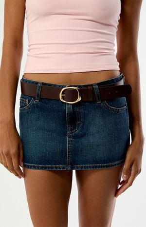 Maya Oval Buckle Belt image number 2