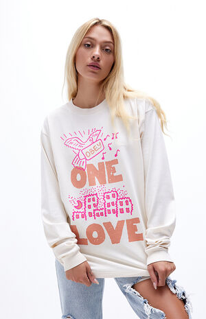 One Love Long Sleeve T-Shirt One Love Long Sleeve T-Shirt image number null